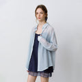 HANE Tencel Striped Sheer Shirt 3Color