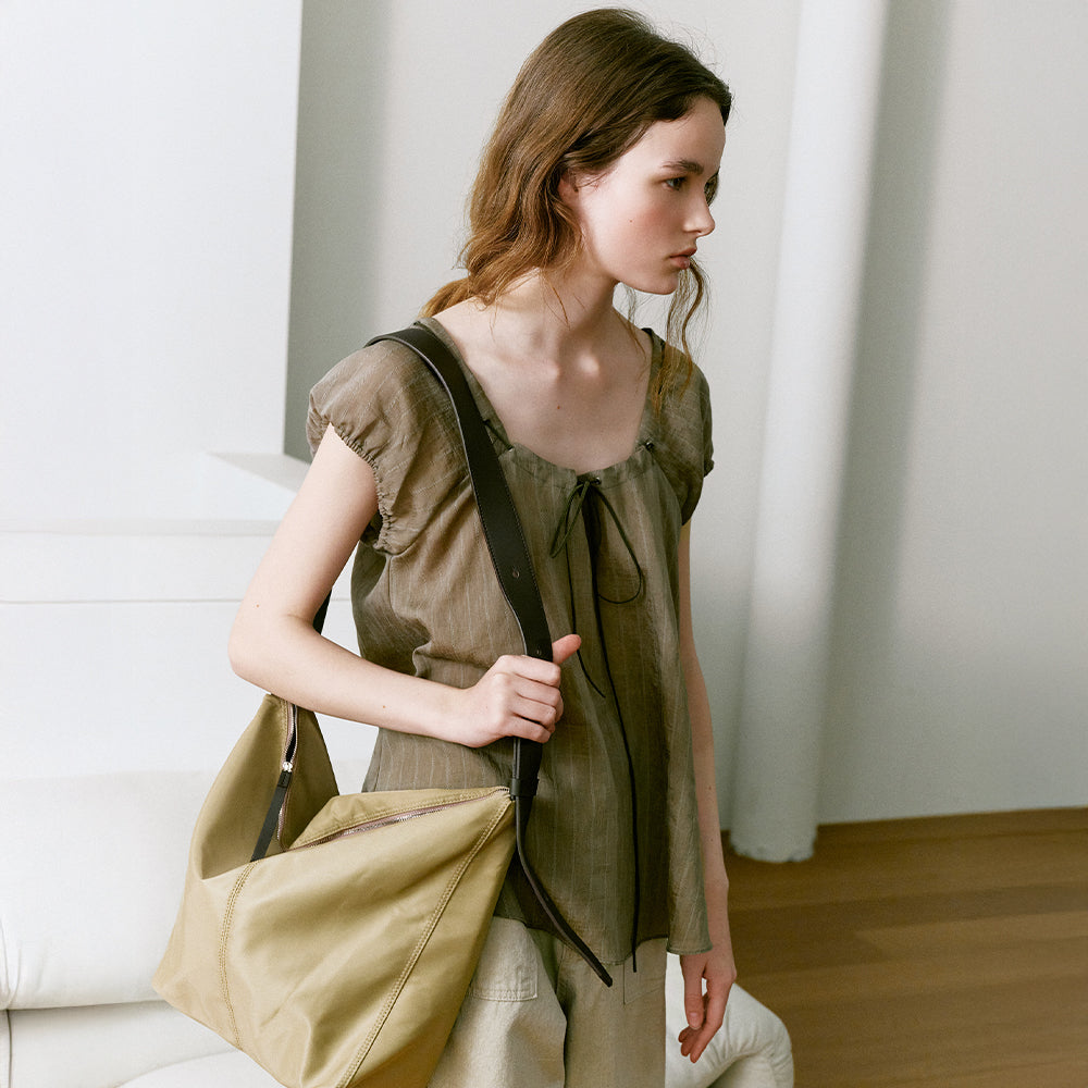 RE BOLD [5th ​​order] Suede Strap BL_(Khaki)