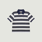 GROVE 26SS CARELL STRIPE PIQUE SHIRT (NAVY)