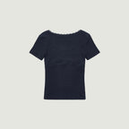GROVE RINA H/S T-SHIRT (NAVY)