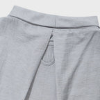 uglyshadow HIGH-NECK FRILL SLEEVELESS(LIGHT GREY)
