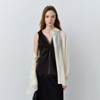 HANE Tencel Striped Sheer Shirt 3Color