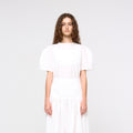 AMOMENTO Raglan Top, White
