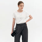 LOOKAST Mona Cotton Basic T-shirt / MONA COTTON BASIC T-SHIRT_5colors