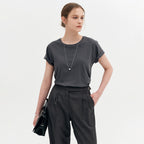 LOOKAST Mona Cotton Basic T-shirt / MONA COTTON BASIC T-SHIRT_5colors