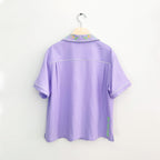 BIG HUG CLUB SUMMER ROSE SHIRT- lilac