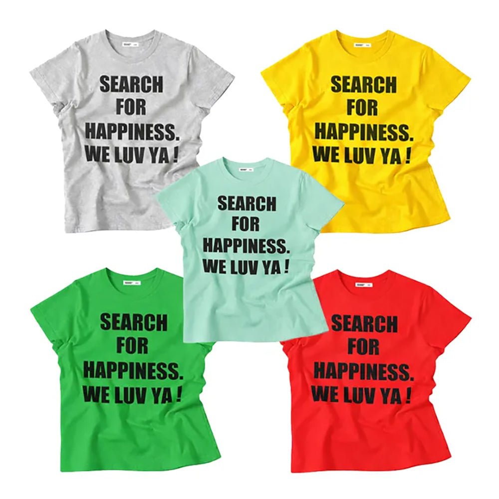 mydeepbluememories (w)WE NEED LUV CROP TEE_5 Colors