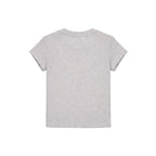 BLACKPURPLE Glitter Flow Short Sleeve Tee_Melange Glitter Flow Tee_Melange