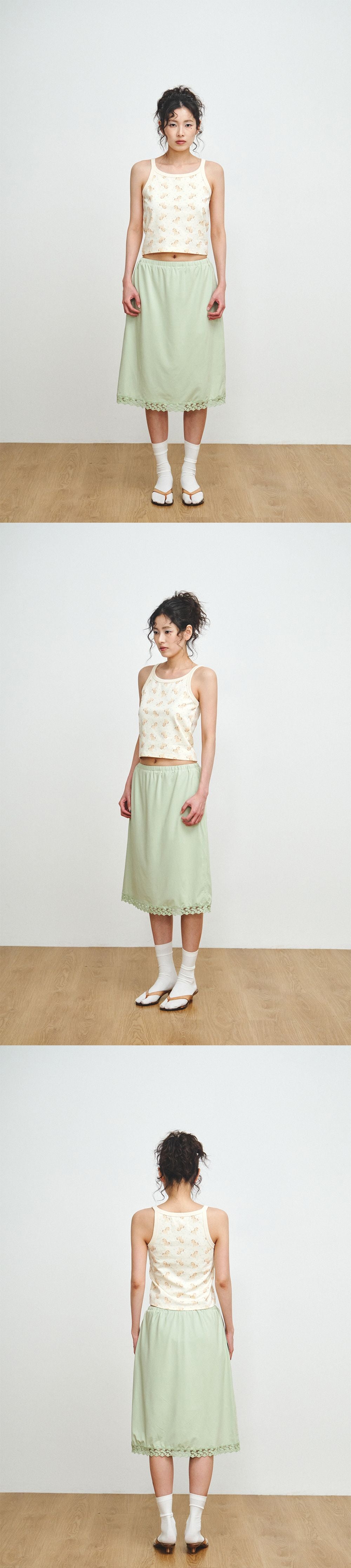 PLZPROJECT [Director Pick] PONY SLEEVELESS TOP