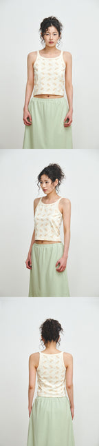 PLZPROJECT [Director Pick] PONY SLEEVELESS TOP