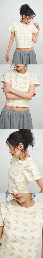 PLZPROJECT [Director Pick] PONY SLEEVELESS TOP
