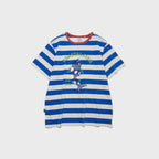 PENFIELD LOBSTER Kitsch Artwork Striped Short Sleeve Tee Blue_FS2KT38U