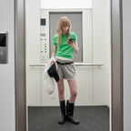 FOREU [29CM Exclusive] (Same-day shipping) Classic cap sleeve t-shirt (green)