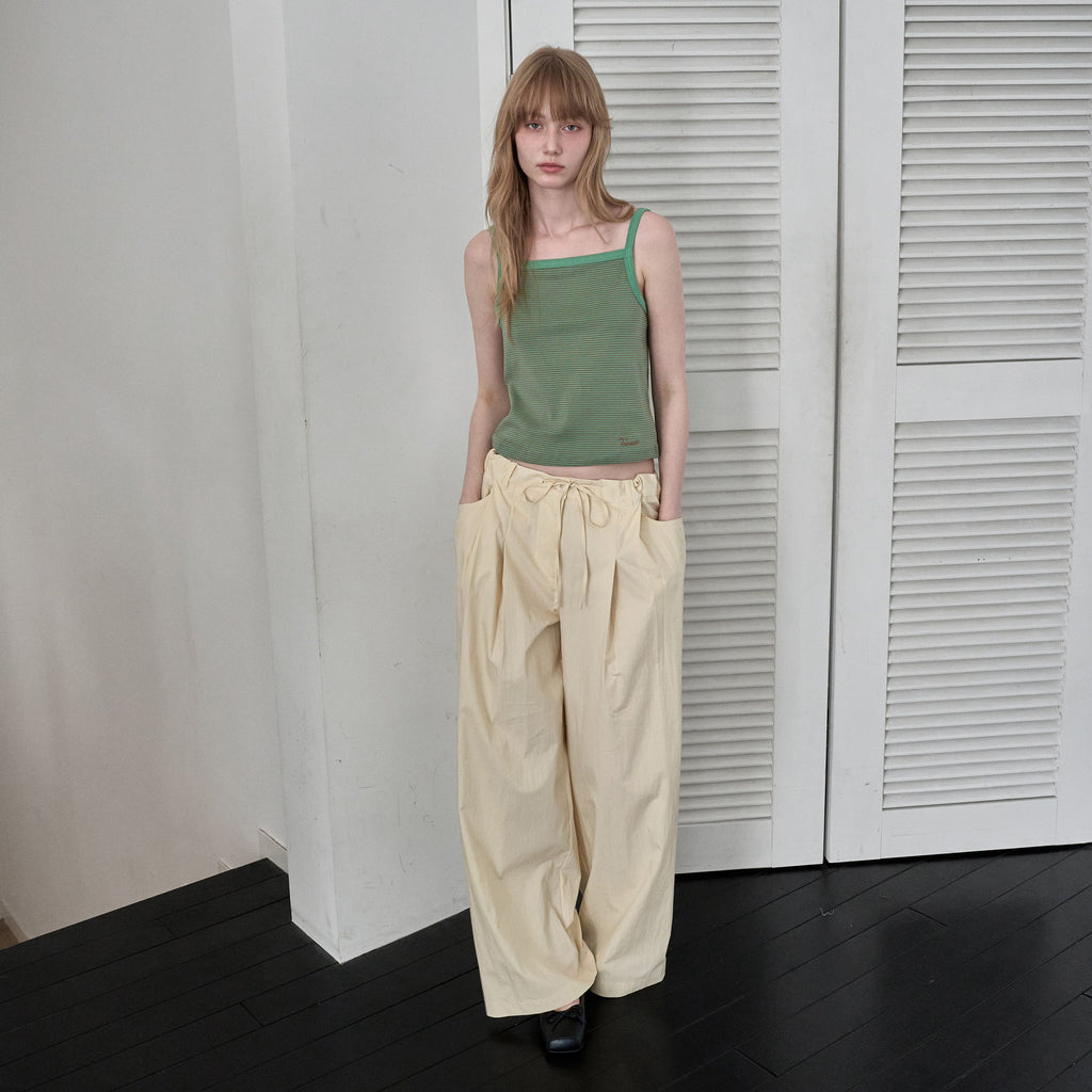 FOREU [29CM Exclusive] (1st) Cotton Stripe Sleeveless (Mint)