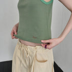 FOREU [29CM Exclusive] (1st) Cotton Stripe Sleeveless (Mint)