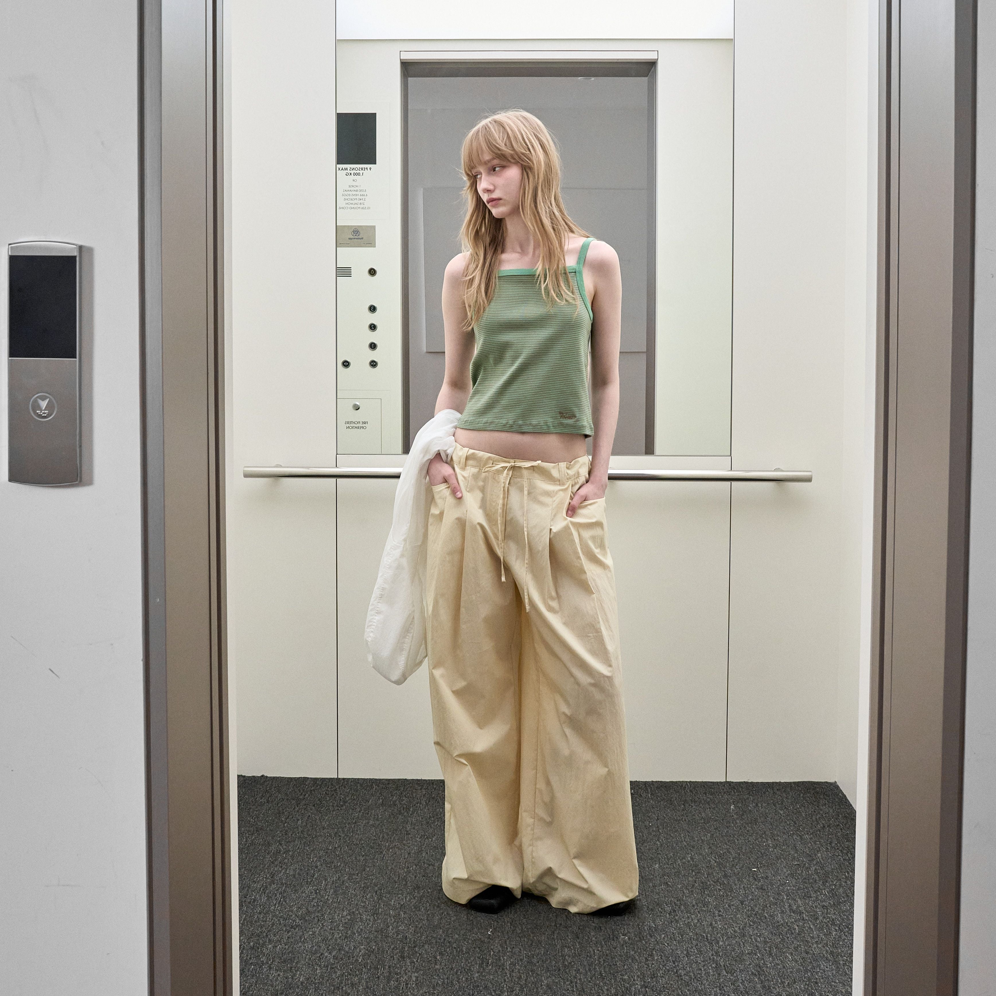 FOREU [29CM Exclusive] (1st) Cotton Stripe Sleeveless (Mint)