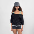 SANDRIC Multi-Neck Tee_Black