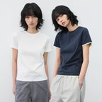 SUARE WOMEN (Women)Basic Silket Half Sleeve - 5 COLOR