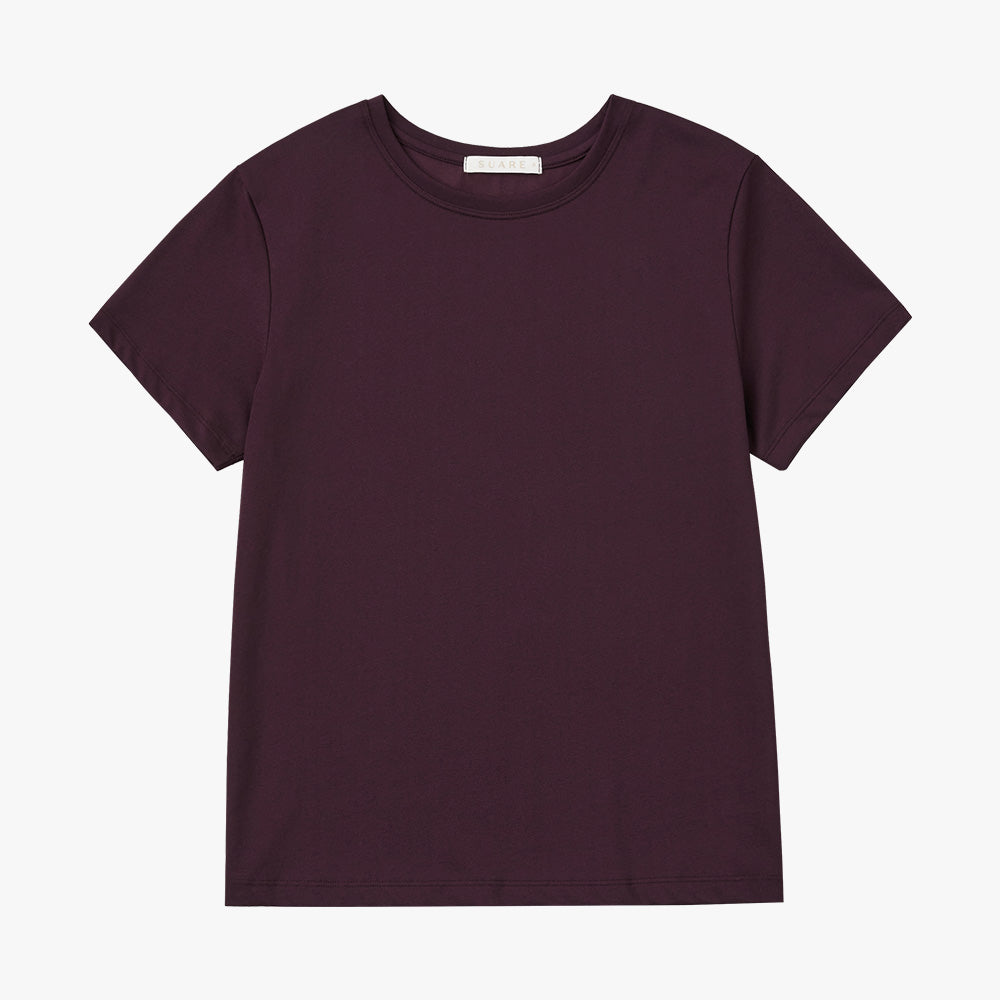 SUARE WOMEN (Women)Basic Silket Half Sleeve - 5 COLOR