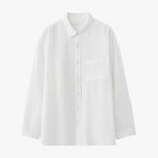 SUARE WOMEN (Women) Sheer Silk Linen Shirt - 5 COLOR