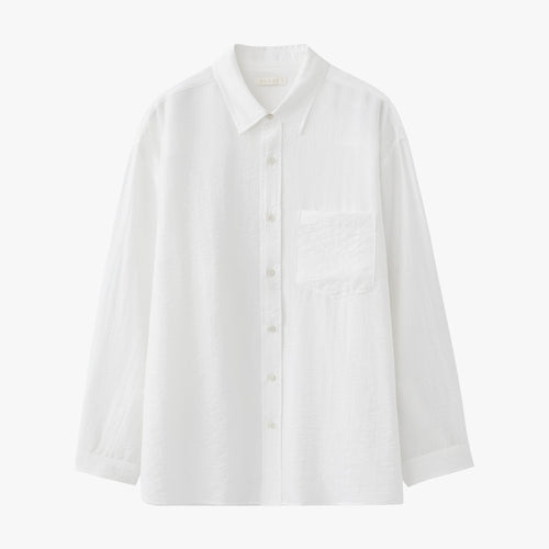 SUARE WOMEN (Women) Sheer Silk Linen Shirt - 5 COLOR