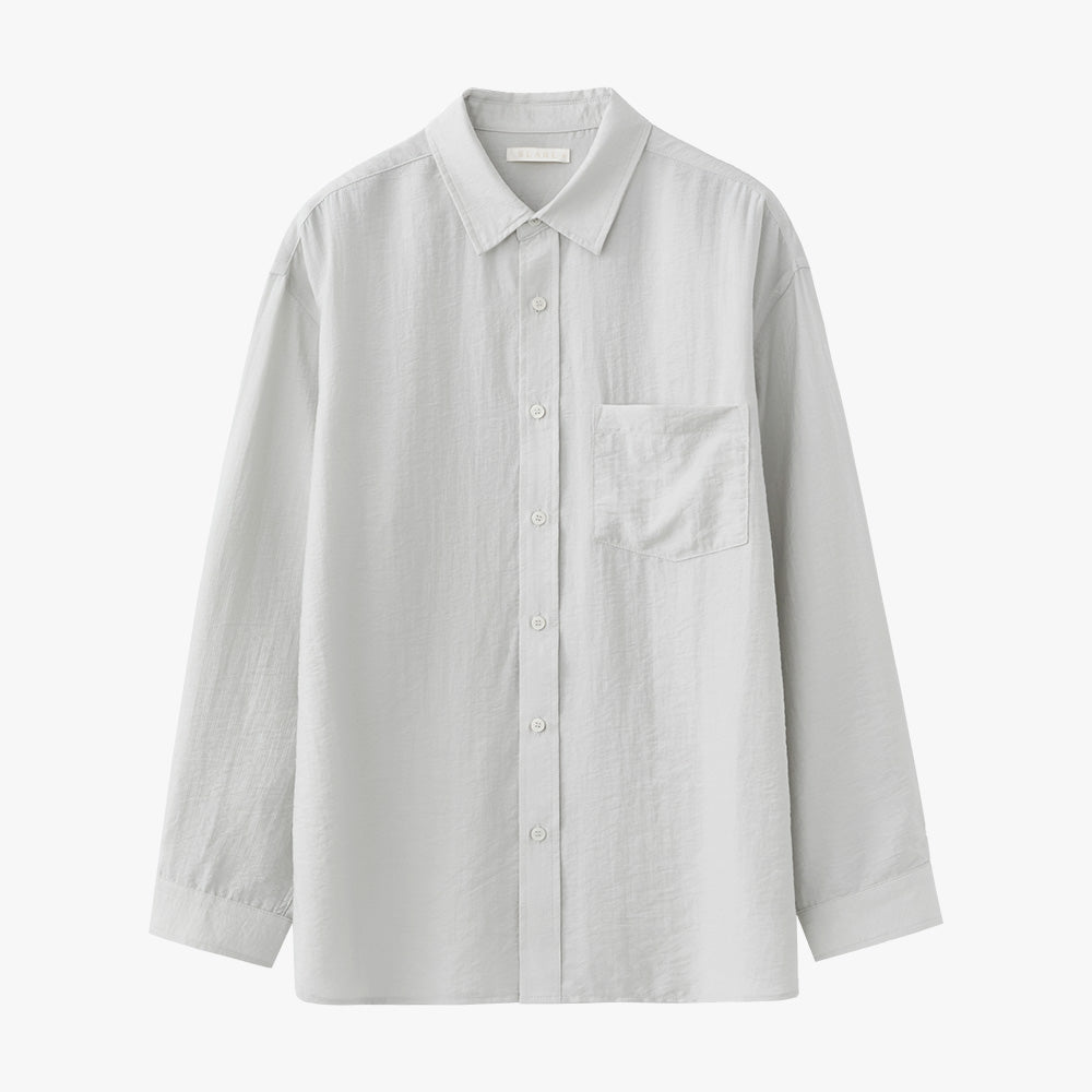 SUARE WOMEN (Women) Sheer Silk Linen Shirt - 5 COLOR