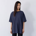 springcrocus Cotton Loose T-Shirt-Navy