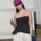 108POUND Soft Shirring 2-Way Mini_Charcoal