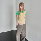 FOREU [29CM Exclusive] (4th) Slim Round Sleeveless (Lemon)