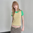 FOREU [29CM Exclusive] (4th) Slim Round Sleeveless (Lemon)