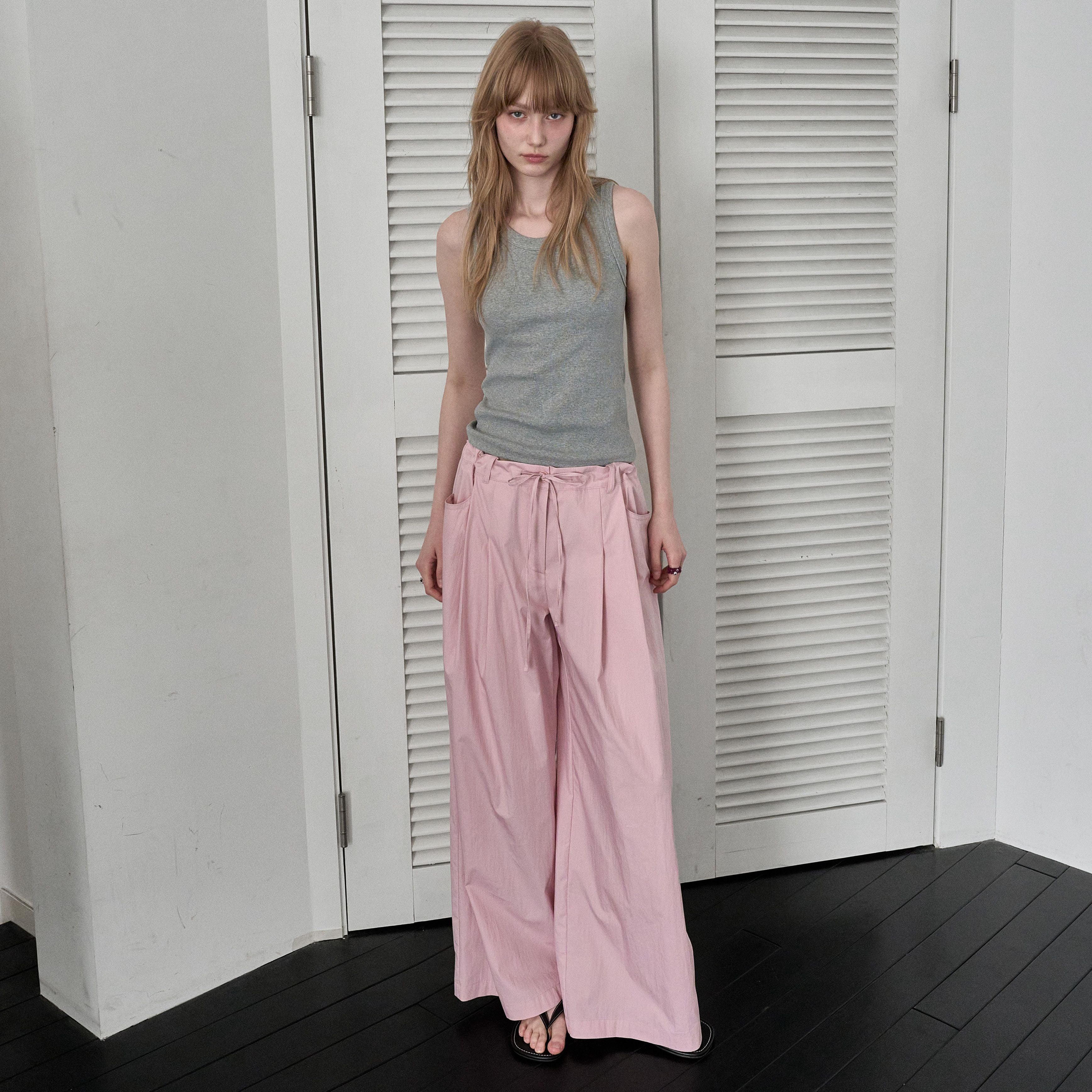 FOREU [29CM Exclusive] Slim round sleeveless (gray)