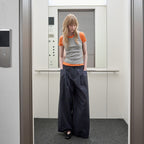 FOREU [29CM Exclusive] Slim round sleeveless (gray)