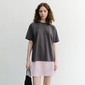 DUNST UNISEX GARMENT DYED T-SHIRT CHARCOAL GREY_UDTS6B146CG