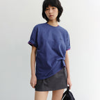 DUNST UNISEX GARMENT DYED T-SHIRT BLUE_UDTS6B146B2