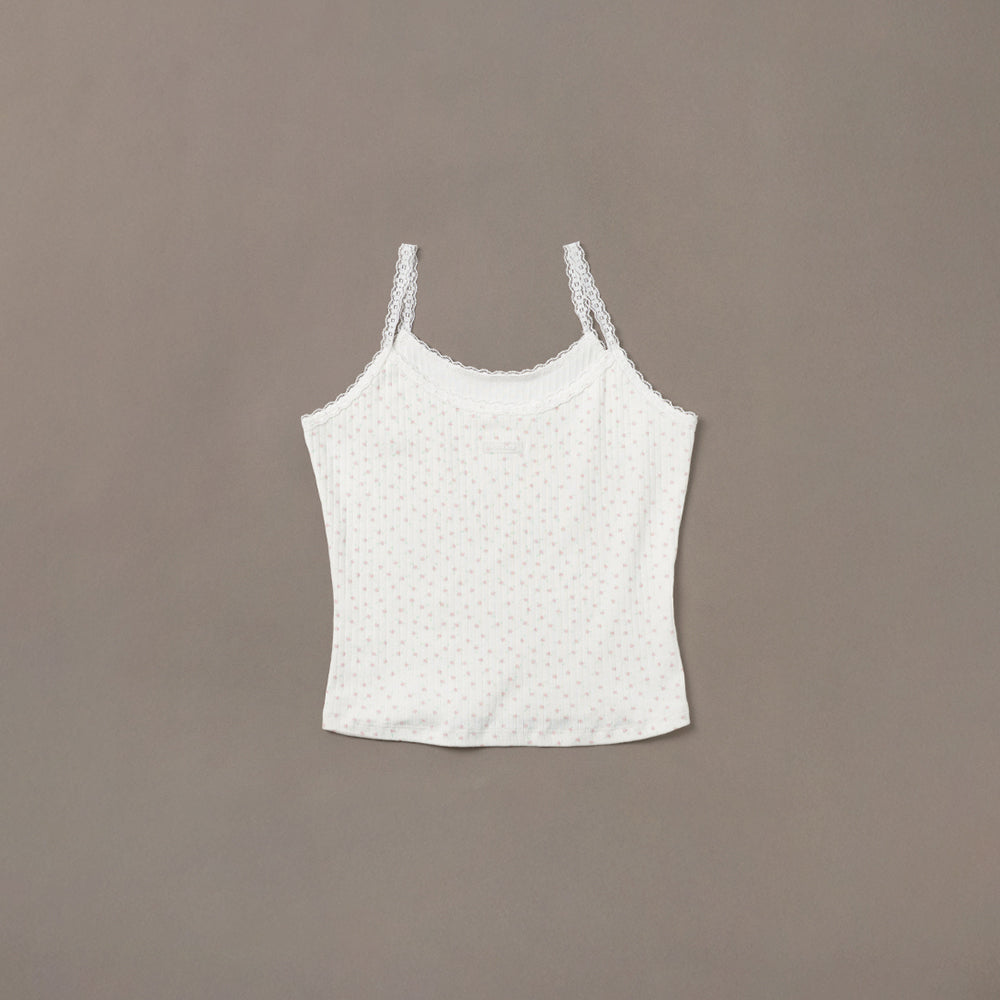 WITHOUTSUMMER Nude lace sleeveless_floral