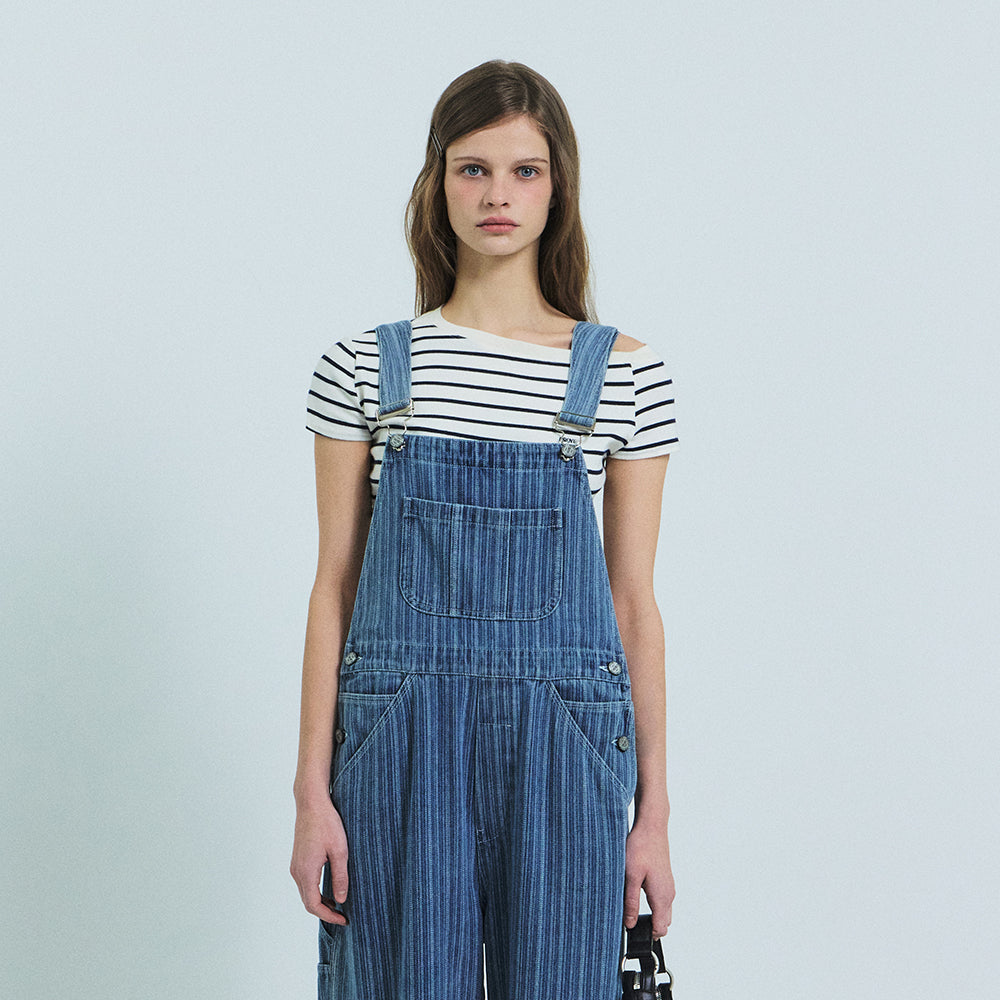 GROVE GROVE Bonnie Denim Overall (Light Blue)