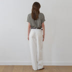 NILBY P Viscose Flow Two-Pocket Shirt S/Khaki [N6PSBL06]