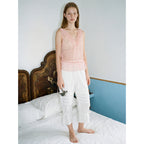 SINOON Sheer Glow Blouse (Pink)