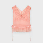 SINOON Sheer Glow Blouse (Pink)