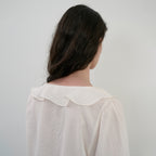 ORE Soi Frill Blouse_Ivory