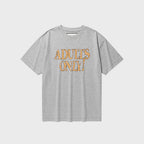 THEVINYLHOUSE ADULTS ONLY TEE GREY