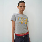 THEVINYLHOUSE ADULTS ONLY TEE GREY