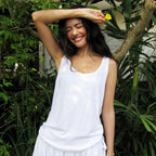 lazyz Salt and Sun Sleeveless Top (4color)