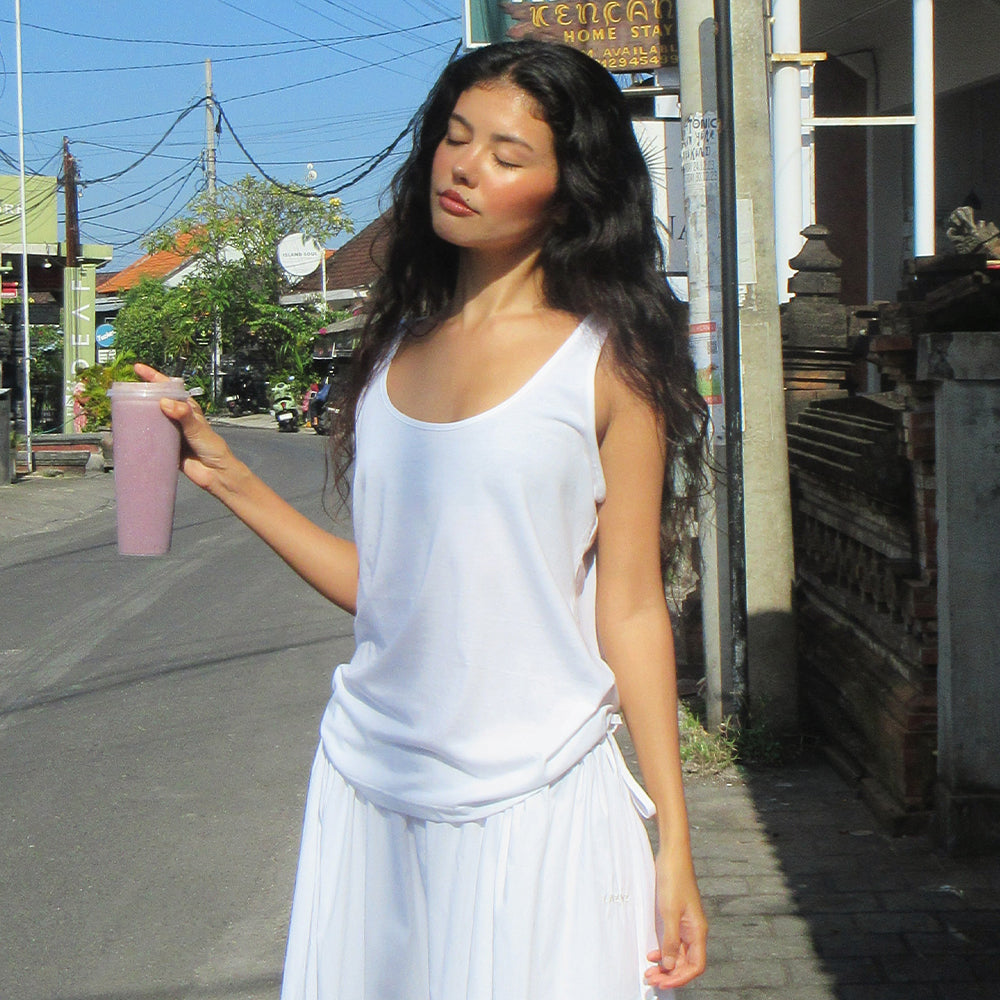 lazyz Salt and Sun Sleeveless Top (4color)