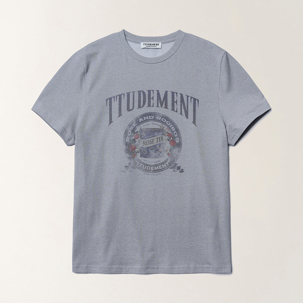 TTUDEMENT TEA CAN GRAPHIC T-SHIRT_LIGHT GREY
