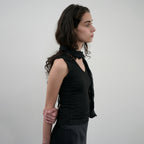 ORE V-neck Sleeveless_Black