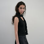 ORE V-neck Sleeveless_Black
