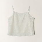 TTUDEMENT CROCHET KNIT SLEEVELESS TOP_WHITE