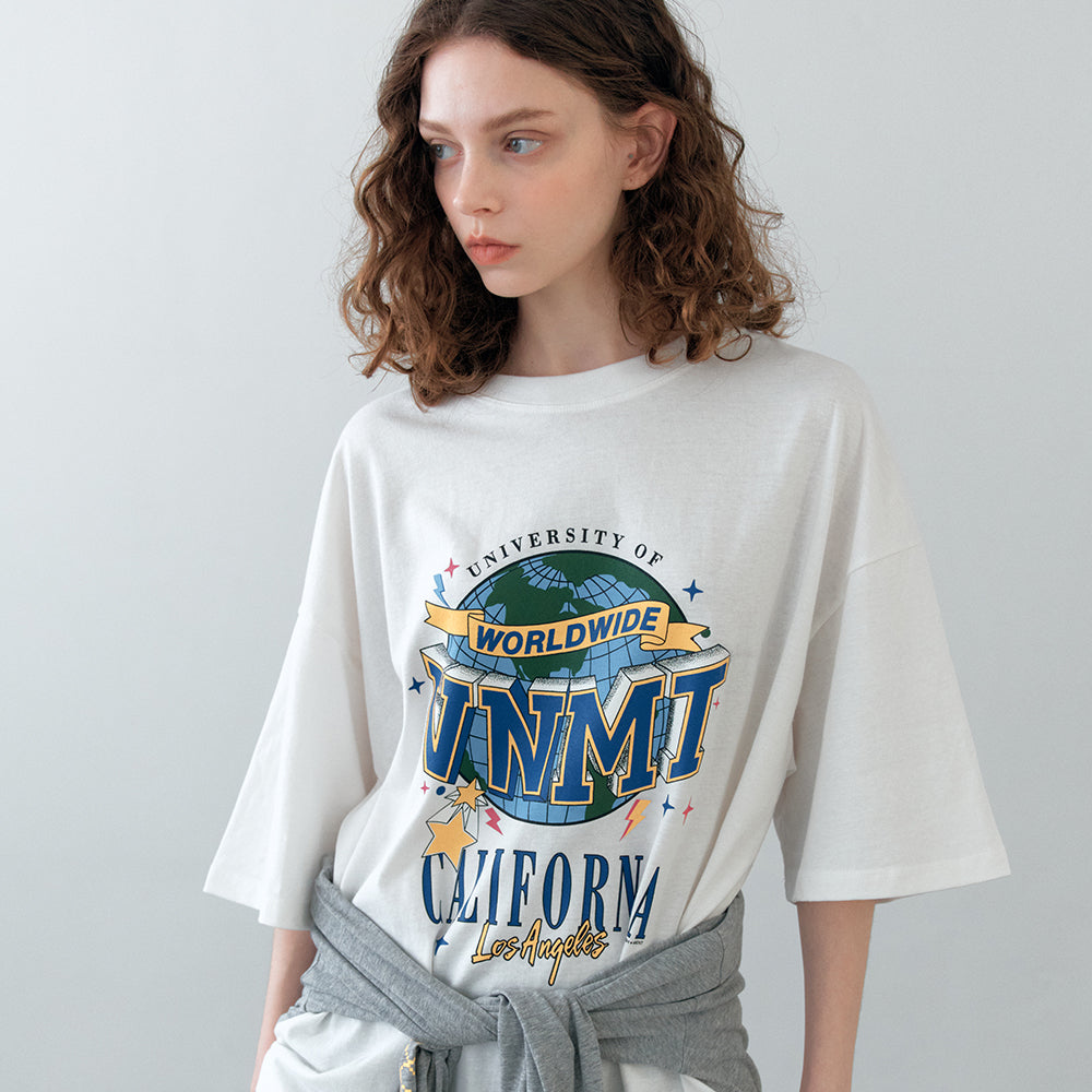 vanishment [07/21 Pre-order delivery][3rd] California tee_ivory