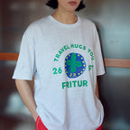 FRITUR Clover Hug T-shirt Light grey_F262TS03